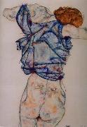 Egon Schiele kvinna under avkladning oil painting picture wholesale